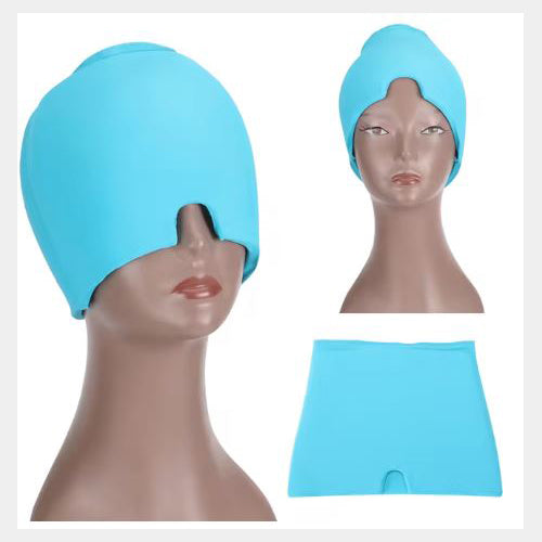 Headache Migraine Gel Cold Ice Cap Blue