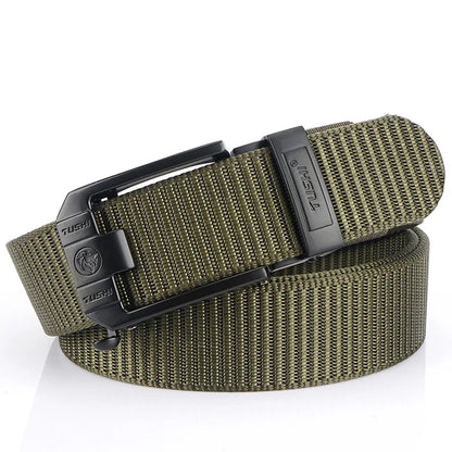 Mens Belt | Tactical Belt | TUSHI Tactical Belt For Men Nylon Army Jeans belt EDC Outdoor Metal Buckle Police Heavy Duty Military Belt Training Hunting