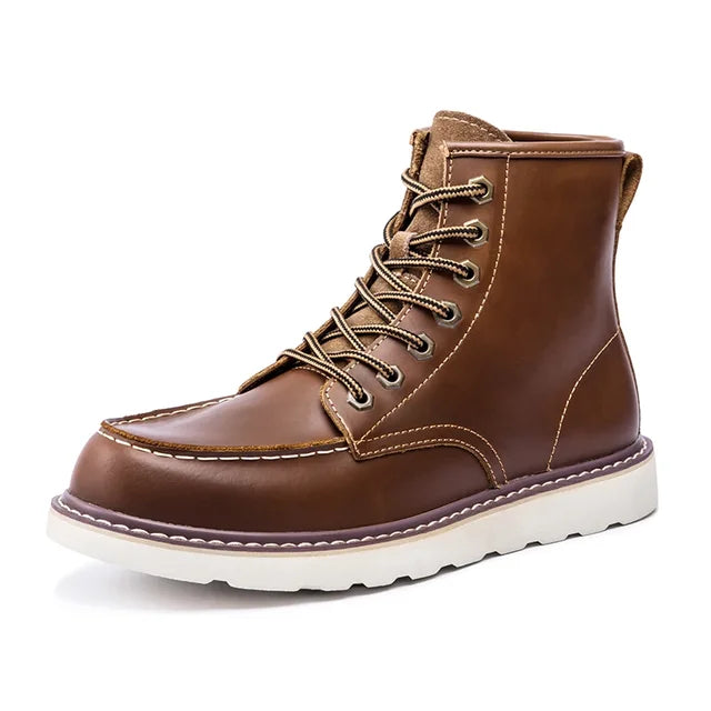 Men's Boots for Autumn and Winter Season | Vintage British Casual Shoes