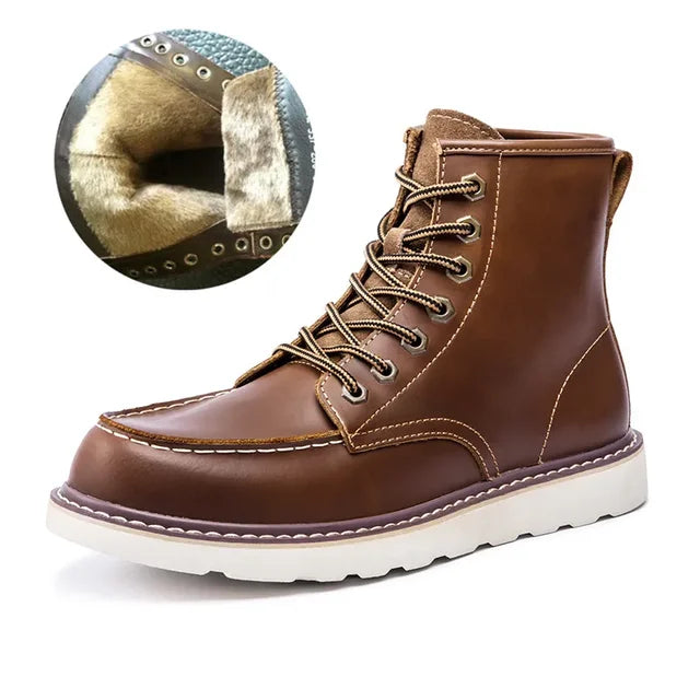 Men's Boots for Autumn and Winter Season | Vintage British Casual Shoes