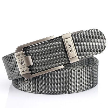 Mens Belt | Tactical Belt | TUSHI Tactical Belt For Men Nylon Army Jeans belt EDC Outdoor Metal Buckle Police Heavy Duty Military Belt Training Hunting